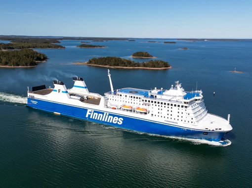 Fähre der Reederei Finnlines