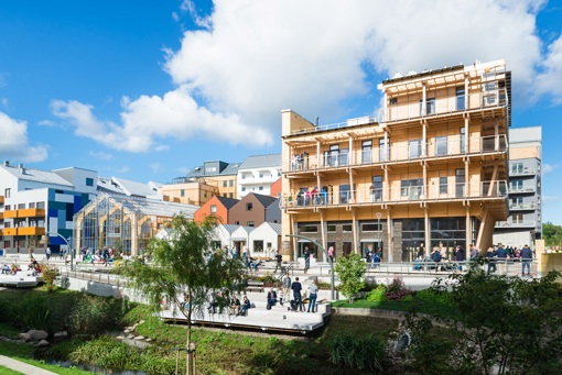 Stadtteil Vallastaden in Linköping