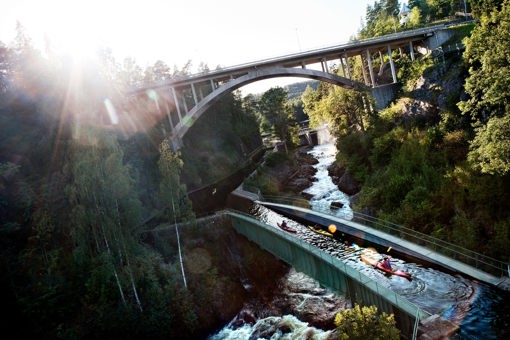 Dalsland-Kanal und Aquädukt
